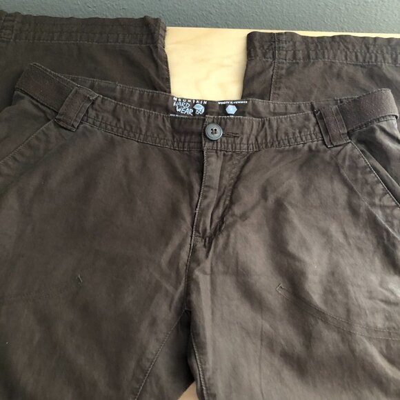 Mountain Hardware Button Leg Cropped Chino Pant - Organic Cotton & Hemp - Picture 6 of 12